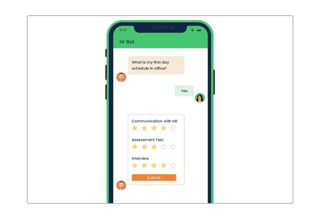 Enhanced employee experience through ai-powered chatbot in workplus mobile app