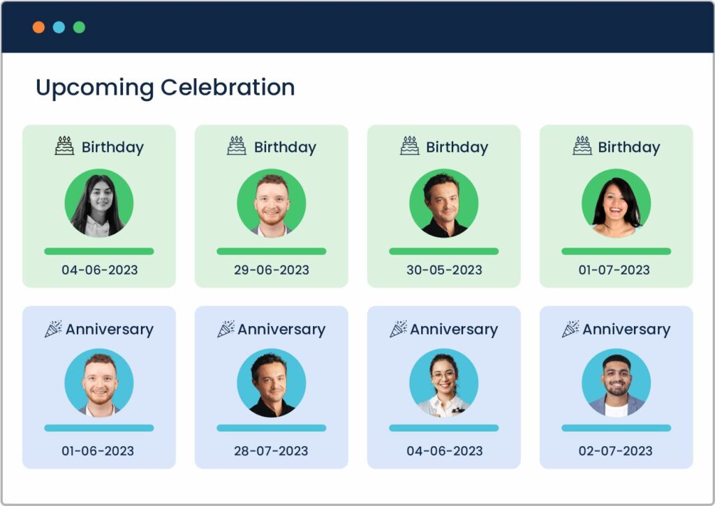Celebrating milestones: automated birthday and anniversary announcements on workplus engage social wall